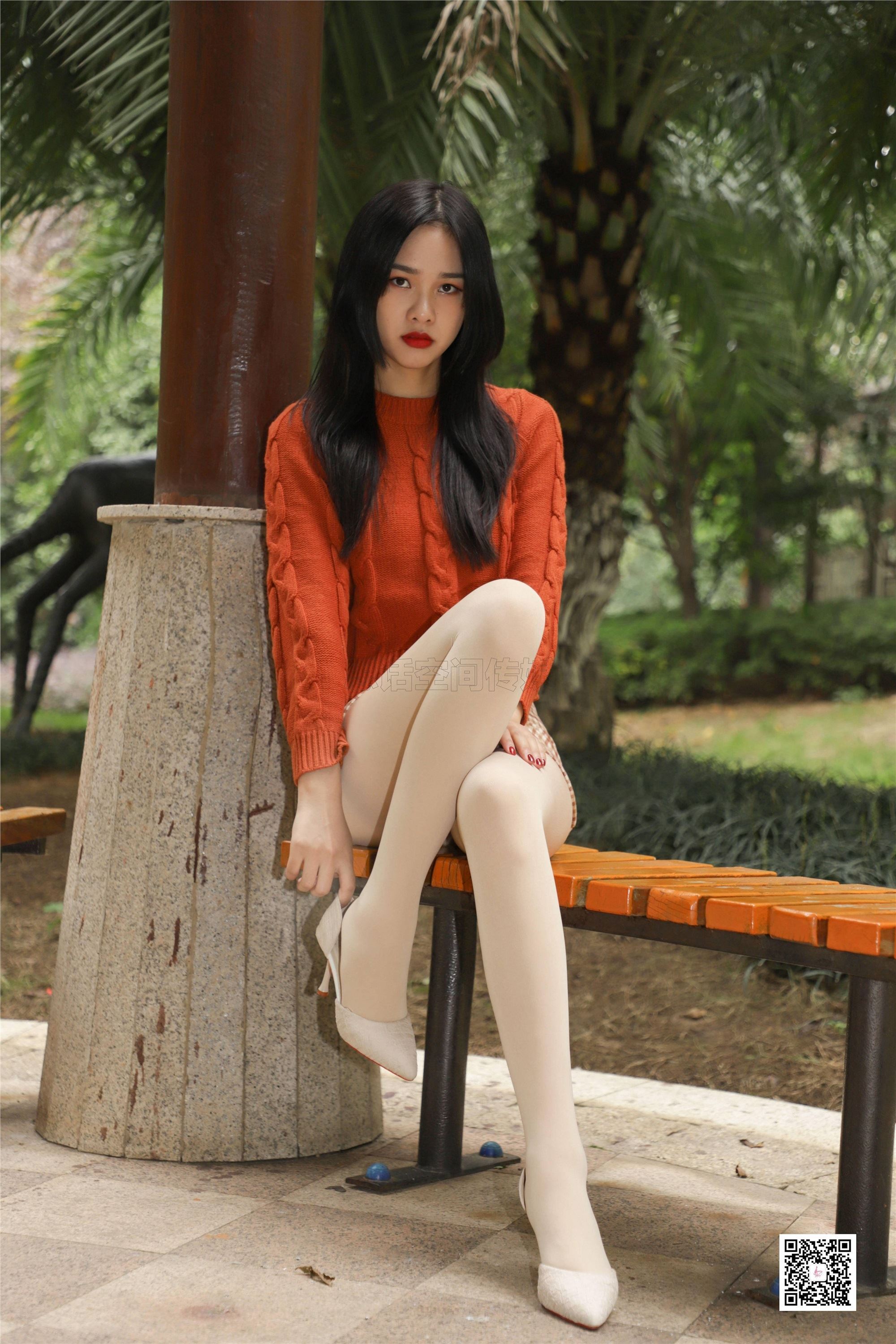 SiHua思话 SJ065 橙子 冬日公园那一缕阳光